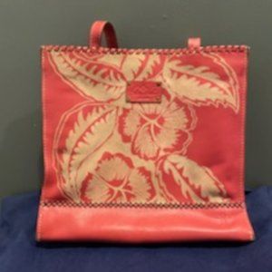 Pink Leather Patricia Nash Tote